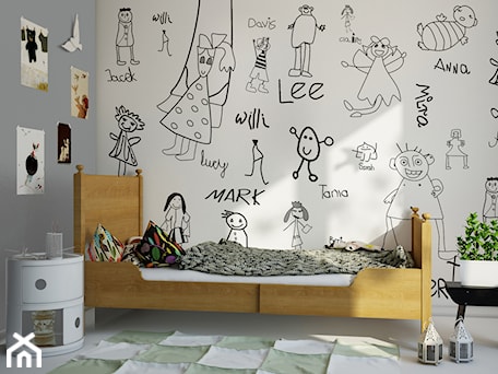 Aranżacje wnętrz - Pokój dziecka: Mural Firends - info@humptydumpty.com.pl. Przeglądaj, dodawaj i zapisuj najlepsze zdjęcia, pomysły i inspiracje designerskie. W bazie mamy już prawie milion fotografii!