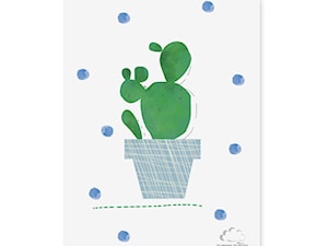 Plakat dla dziecka z kaktusem - zdjęcie od info@humptydumpty.com.pl