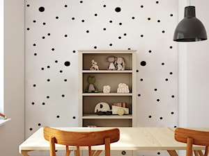 Tapeta dla dzieci Black DOTS - zdjęcie od info@humptydumpty.com.pl