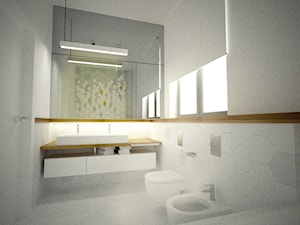 Łazienka, styl nowoczesny - zdjęcie od NA NO WO ARCHITEKCI
