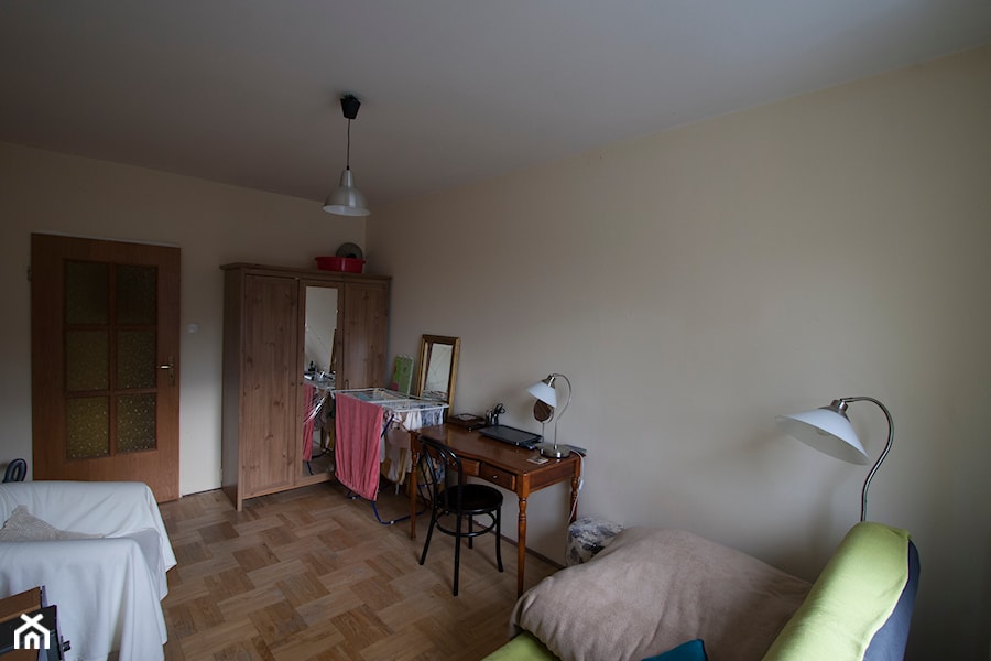 Sypialnia/gabinet - przed zmianą - zdjęcie od Home Staging Studio AP