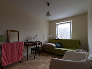 Sypialnia/gabinet - przed zmianą - zdjęcie od Home Staging Studio AP