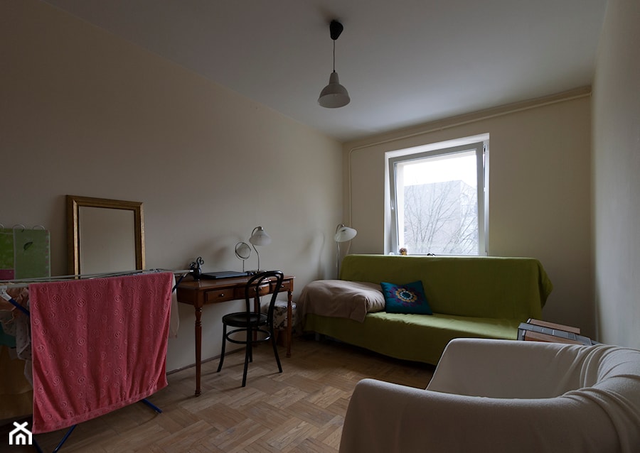 Sypialnia/gabinet - przed zmianą - zdjęcie od Home Staging Studio AP