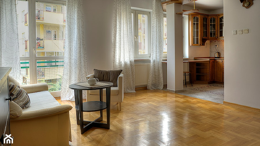 Kuchnia/salon - po zmianie - zdjęcie od Home Staging Studio AP