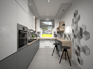 Kuchnia 1 - Kuchnia, styl nowoczesny - zdjęcie od Zieja Interiors Design