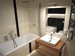 Łazienka Doblo - Mała łazienka, styl nowoczesny - zdjęcie od Zieja Interiors Design