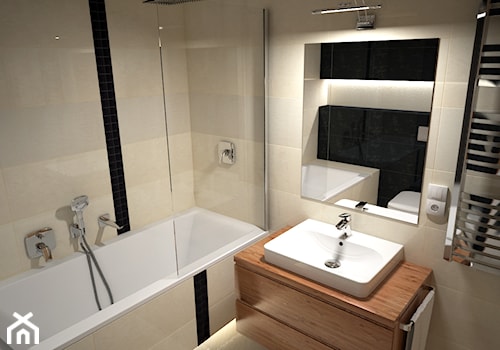 Łazienka Doblo - Mała łazienka, styl nowoczesny - zdjęcie od Zieja Interiors Design