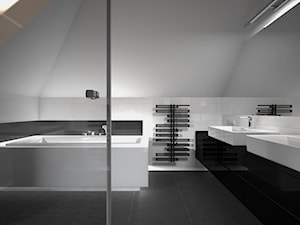 Łazienka Black&White - Łazienka, styl nowoczesny - zdjęcie od Zieja Interiors Design