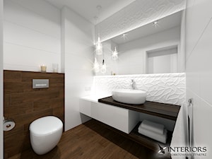 Łazienka Oxo - Średnia bez okna z punktowym oświetleniem łazienka - zdjęcie od Zieja Interiors Design