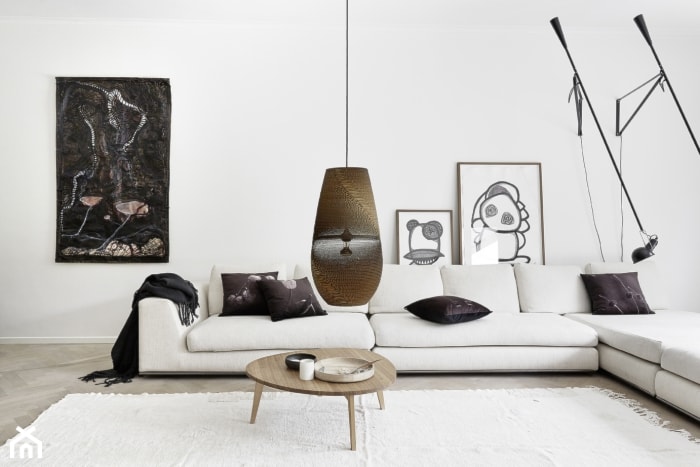 Salon, styl skandynawski - zdjęcie od Scandi Decor