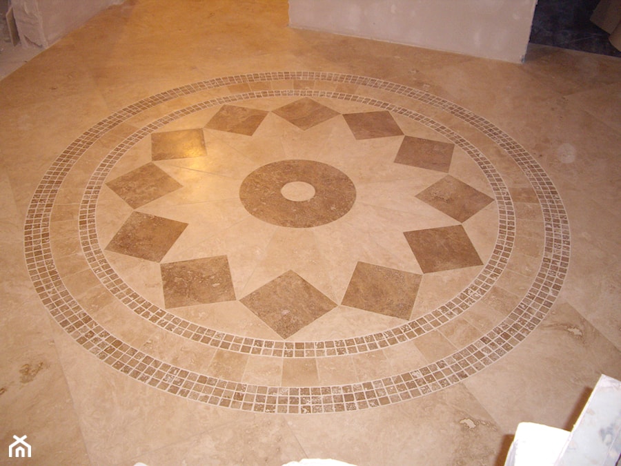 Podłoga z Trawertynu - zdjęcie od Świat Kamienia (Trawertyn, Marmur, Granit)