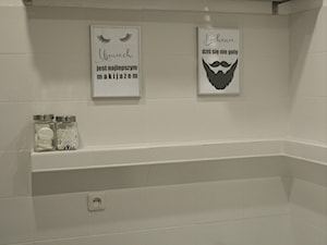 metamorfoza łazienki - Łazienka, styl minimalistyczny - zdjęcie od nadlugosckabla.pl