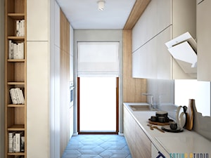 Kuchnia z oknem - zdjęcie od Totius Studio