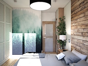 Klimatyczne mieszkanie we Wrocławiu - Sypialnia, styl nowoczesny - zdjęcie od Totius Studio