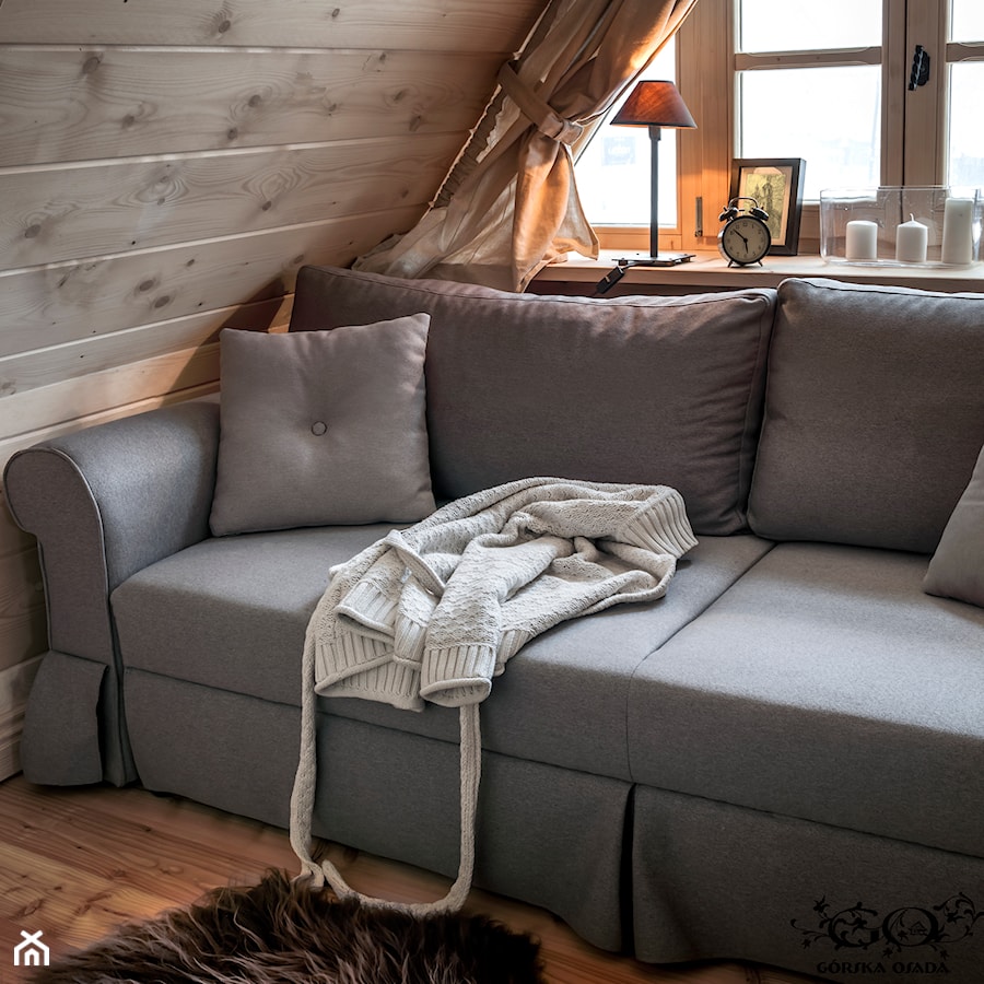 Chalet Nr 4 - Ornacki - Sypialnia, styl rustykalny - zdjęcie od Górska Osada - Luxury Chalets in Tatra Mountains