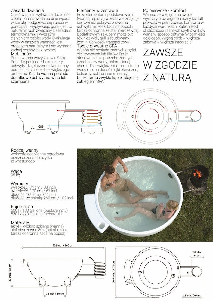 Poznaj nasz katalog - Ogród w stylu skandynawskim, styl skandynawski - zdjęcie od More North - ekskluzywne wanny ogrodowe