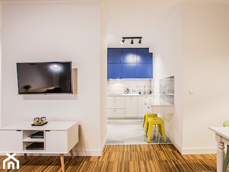 Aranżacje wnętrz - Salon: Pierwszy apartament ul. Bagno 2 - Oles Project Sp. z o.o. Remonty i Wykończenia. Przeglądaj, dodawaj i zapisuj najlepsze zdjęcia, pomysły i inspiracje designerskie. W bazie mamy już prawie milion fotografii!