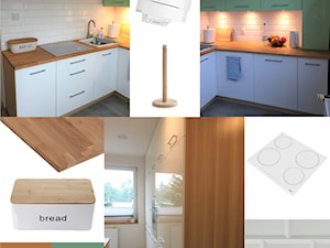 Projekt wnętrza mieszkanie - Kuchnia, styl nowoczesny - zdjęcie od Projekt z podpisem
