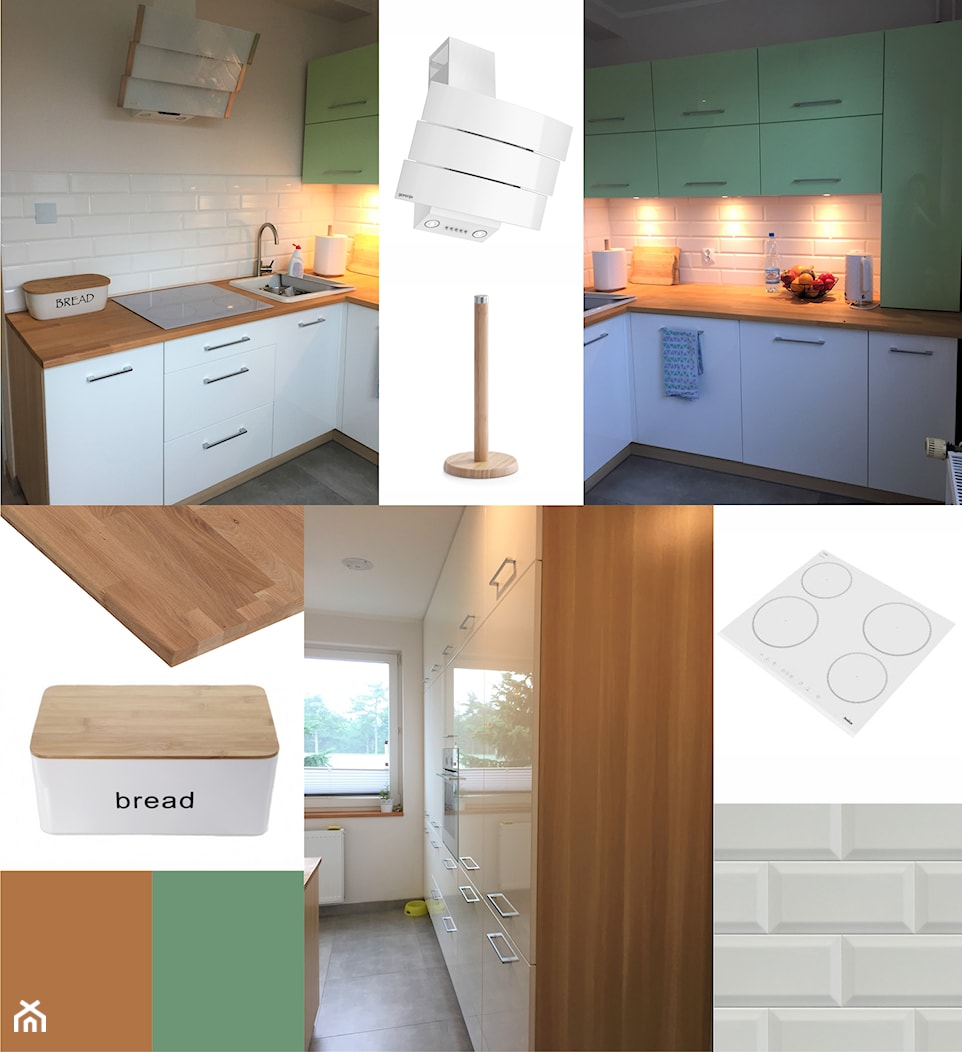 Projekt wnętrza mieszkanie - Kuchnia, styl nowoczesny - zdjęcie od Projekt z podpisem - Homebook
