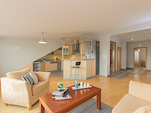 Mieszkanie w Gdyni - Salon, styl minimalistyczny - zdjęcie od DOMOWE ZMIANY. HOME STAGING. Tomasz Ziemann