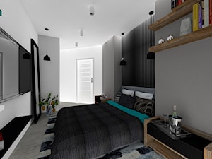 mieszkanie 32 m2 - Sypialnia - zdjęcie od BushkoProjekt