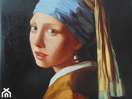 Aranżacje wnętrz - : kopia obrazu "Dziewczyna z perłą" wg Jan Vermeer - Pracownia artystyczna Kaf-ka. Przeglądaj, dodawaj i zapisuj najlepsze zdjęcia, pomysły i inspiracje designerskie. W bazie mamy już prawie milion fotografii!