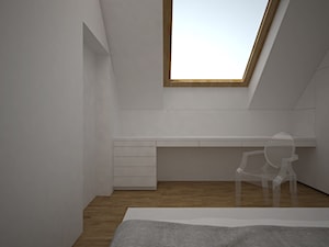 Sypialnia na poddaszu - zdjęcie od DDP Architekci