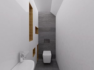 Łazienka na poddaszu - zdjęcie od DDP Architekci