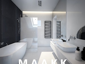 Ultra nowoczesna łazienka - zdjęcie od MAAKK STUDIO ANNA KAMECKA