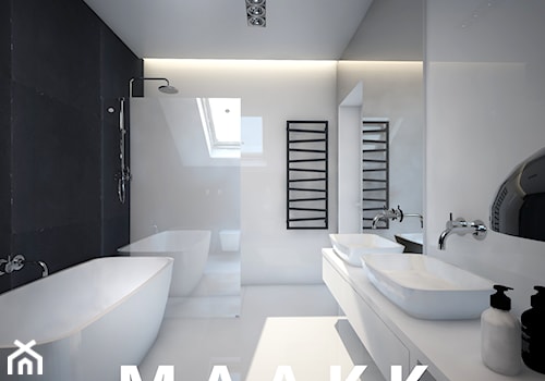 Ultra nowoczesna łazienka - zdjęcie od MAAKK STUDIO ANNA KAMECKA