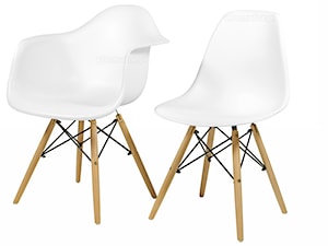 Nowoczesne plastikowe krzesło FLORENCJA i MEDIOLAN - zdjęcie od eDomator.pl