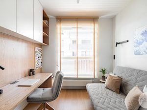 Mieszkanie w Gdańsku · REALIZACJA - Sypialnia, styl nowoczesny - zdjęcie od WOJSZ studio