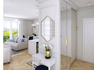 Mieszkanie w stylu Hampton w Gdańsku · Projekt - Hol / przedpokój, styl tradycyjny - zdjęcie od WOJSZ studio