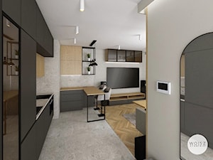 Apartament w Gdyni · Projekt - Kuchnia, styl nowoczesny - zdjęcie od WOJSZ studio