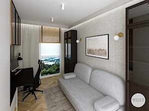Apartament w Gdyni · Projekt - Biuro, styl nowoczesny - zdjęcie od WOJSZ studio