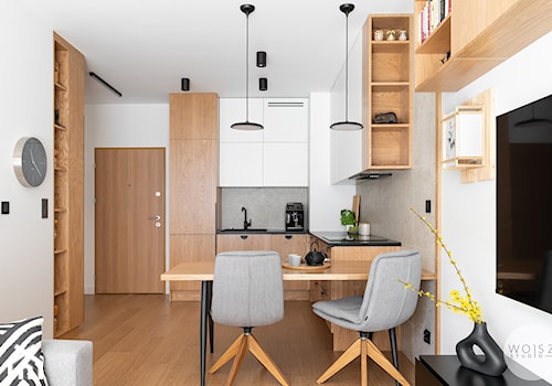 Mieszkanie w Gdańsku · REALIZACJA - Kuchnia, styl nowoczesny - zdjęcie od WOJSZ studio