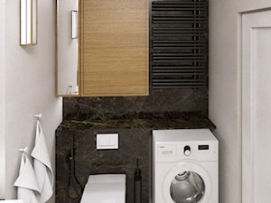 Mieszkanie w Płocku · Projekt - Łazienka, styl nowoczesny - zdjęcie od WOJSZ studio