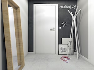 Mieszkanie Bielsko-Biała,50m2. 1 - Hol / przedpokój, styl nowoczesny - zdjęcie od STUDIO PNIAK