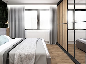Sypialnia z dużą szafą - zdjęcie od STUDIO PNIAK