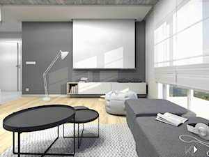 Mieszkanie Bielsko-Biała,50m2. 5 - Salon, styl nowoczesny - zdjęcie od STUDIO PNIAK