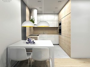 Mieszkanie Bielsko-Biała,50m2. 5 - Kuchnia, styl nowoczesny - zdjęcie od STUDIO PNIAK