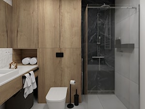 Łazienka z prysznicem i wanną - zdjęcie od STUDIO PNIAK