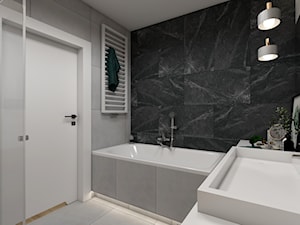 Łazienka z wanną i prysznicem - zdjęcie od STUDIO PNIAK
