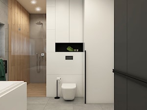 duża łazienka z wanną i prysznicem - zdjęcie od STUDIO PNIAK