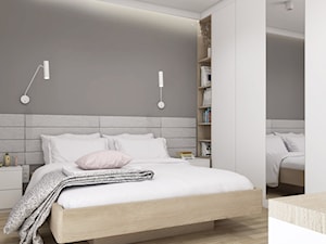 sypialnia z łóżkiem lewitującym - zdjęcie od STUDIO PNIAK