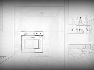 mieszkanie docelowo na wynajem - Kuchnia, styl nowoczesny - zdjęcie od dominikamoch