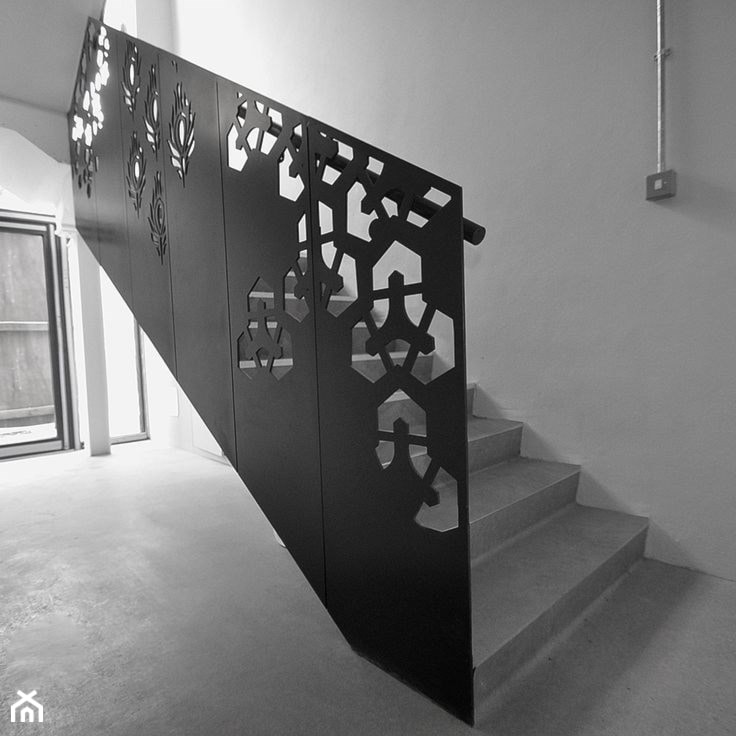 Schody dekoracyjne - Schody, styl nowoczesny - zdjęcie od MetalPanel.pl