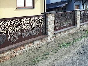 Ażurowe ogrodzenie - zdjęcie od MetalPanel.pl