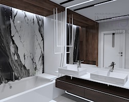 Tele di marmo w łaziece - zdjęcie od InWizja studio Katarzyna Doroszkiewicz - Homebook