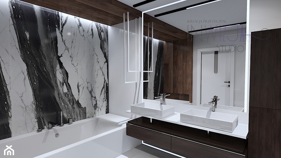 Tele di marmo w łaziece - zdjęcie od InWizja studio Katarzyna Doroszkiewicz